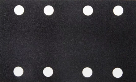 Лист шлиф. универс. URAGAN &quot;Оптимал. для тверд. пород дерева&quot; 8 отв. по линии, на липучке, для ПШМ, P100, 80х133мм, 50шт 907-22111-100-50 купить в Урае