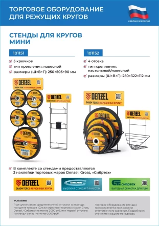 Круг отрезной по камню, 180 х 2,5 х 22,2 мм Сибртех 743687 купить в Урае