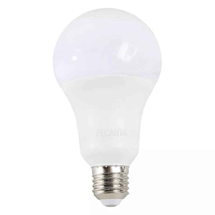 Лампа светодиодная Ресанта LL-R-A80-20W-230-6K-E27 76/1/76 купить в Урае