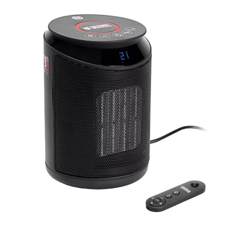 Тепловентилятор электрический керамический Denzel DTFC-2000, пульт, 3 режима, вентилятор, нагрев 1000/2000 Вт 96419 купить в Урае