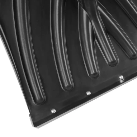 Лопата для уборки снега пластиковая, 450х325х1370 мм, стальной черенок, Palisad 61660 купить в Урае