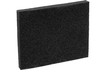 Губка для шлифования, 125 х 100 х 10 мм, средняя жесткость, P 100, Сибртех 757227 купить в Урае