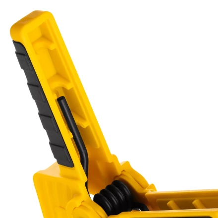 Струбцина клещеобразная Denzel, усиленная 65 х 50 мм, двухкомпонентные рукоятки, 20796 купить в Урае