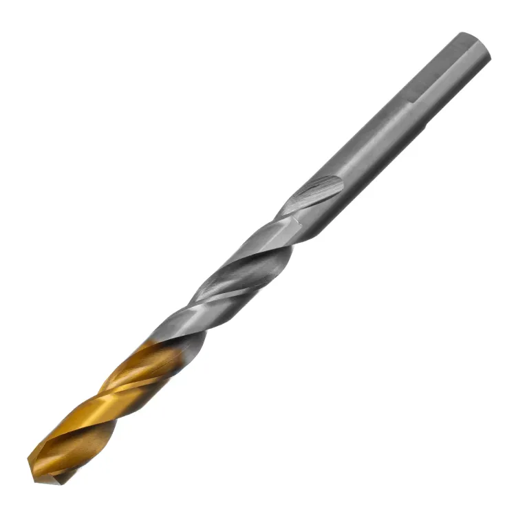 Сверло спиральное по металлу Denzel, 9 x 125 мм, Р6М5, Golden Tip, 718241 купить в Урае