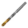Сверло спиральное по металлу Denzel, 9 x 125 мм, Р6М5, Golden Tip, 718241 купить в Урае