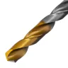 Сверло спиральное по металлу Denzel, 9 x 125 мм, Р6М5, Golden Tip, 718241 купить в Урае