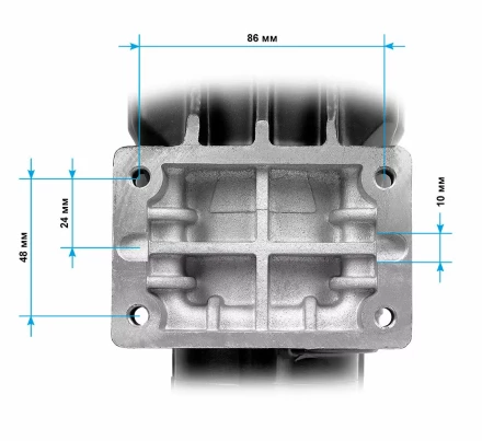 Двигатель алмазного бурения MESSER DM180-1  230мм, 3,2 кВт, 900 об/мин, с PRCD купить в Урае