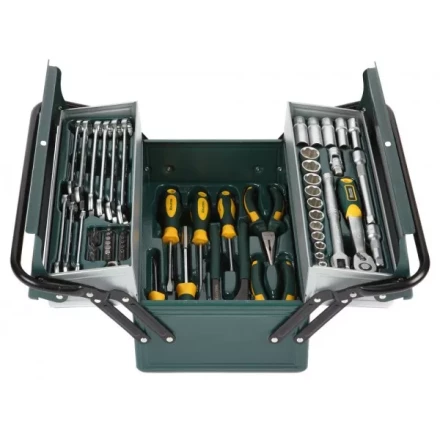 Набор KRAFTOOL &quot;INDUSTRIE&quot; Слесарно-монтажный инструмент, 59 предметов 27978-H59 купить в Урае