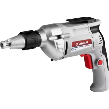 Шуруповерт ЗУБР сетевой, макс. диаметр крепежа 6мм, 0-4000об/мин, патрон HEX 1/4&quot;, 730Вт ЗСШ-730 купить в Урае