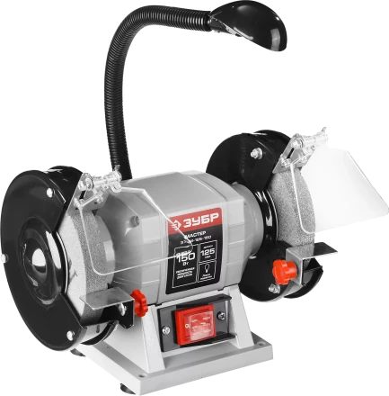 Станок точильный увеличенная мощность + лампа подсветки ЗТШМ-125-150 серия МАСТЕР купить в Урае