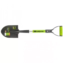 Лопата дачная штыковая фибергласовый черенок Сибртех 61475