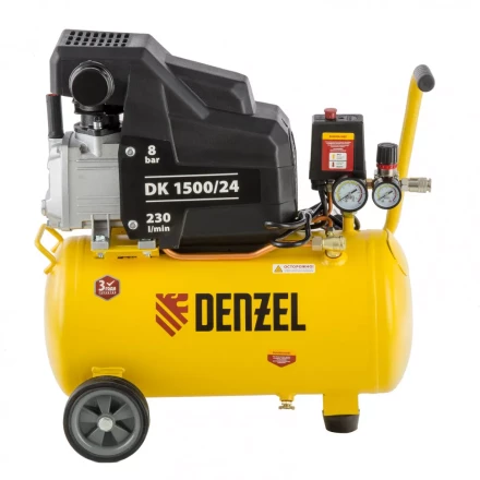 Компрессор воздушный Denzel DK1500/24 Х-PRO 58063 купить в Урае