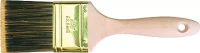 Кисть плоская Golden 2.5" искусственная щетина деревянная ручка / Matrix 83224