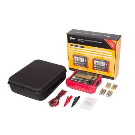 Тестер сопротивления изоляции до 100 ГОм КВТ KT 5203 PROLINE (89638) купить в Урае