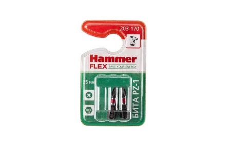 Бита HAMMER PZ1 25мм (2шт) купить в Урае