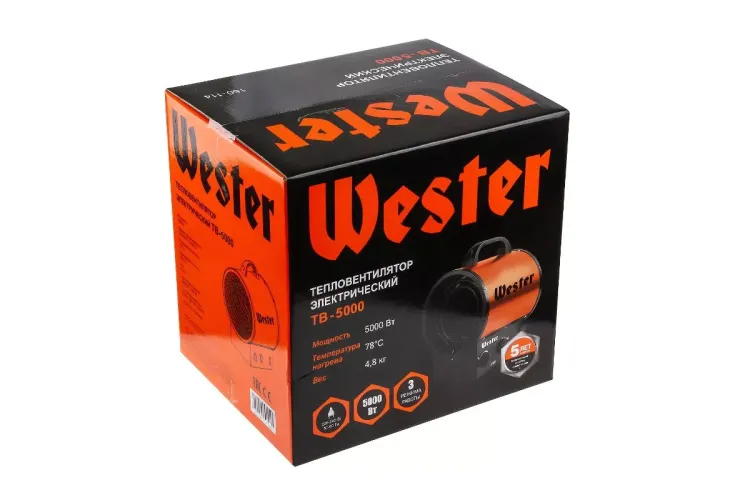 Тепловая пушка WESTER TB-5000 купить в Урае