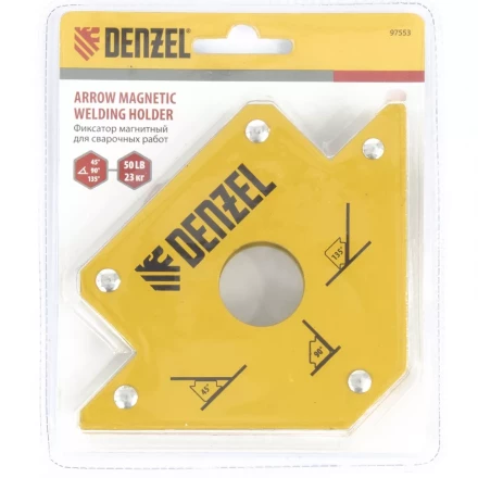 Фиксатор магнитный для сварочных работ усилие 50 LB Denzel 97553 купить в Урае