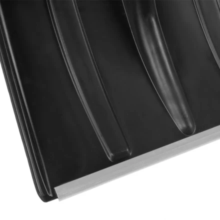 Лопата для уборки снега пластиковая, 470х350х1340 мм, алюминиевый черенок, Россия, Сибртех 61662 купить в Урае