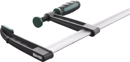 Струбцина, KRAFTOOL 32011-120-500, тип &quot;F&quot;, DIN 5117, двухкомпонентная ручка, 120х500мм 32011-120-500 купить в Урае