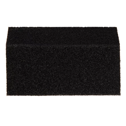 Губка для шлифования, 125 х 75 х 25 мм, трапеция, средняя жесткость, P 60 Сибртех 757287 купить в Урае