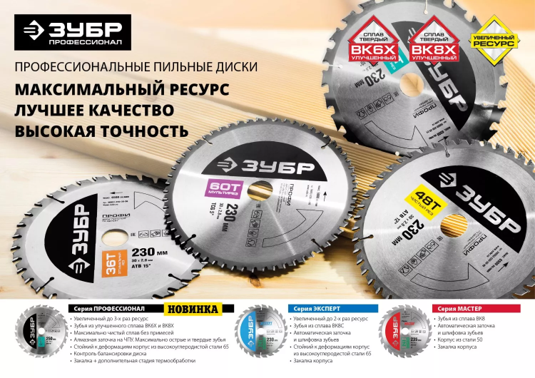 Диск пильный ЗУБР "ПРОФИ" "Точный-МУЛЬТИ рез" по алюминию, ламинату, пластику, ДСП, 80Т, 255х30мм 36853-255-30-80 купить в Урае