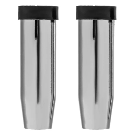 Сопло газовое 16, длина 57мм, 2 шт для MIG горелки тип 24 Denzel 93647 купить в Урае