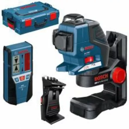 Нивелир лазерный GLL 3-80 P+ BMI +LR2+LBOXX BOSCH купить в Урае