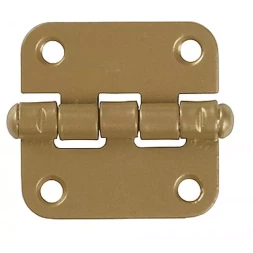 Петля накладная стальная "ПН-40", цвет золотой металлик, универсальная, 40мм 37623-40