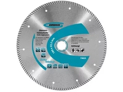 Диск алмазный 115 х 22,2 мм турбо-сегментный сухое резание GROSS 73019 купить в Урае