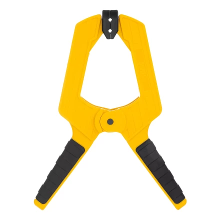 Струбцина клещеобразная Denzel, усиленная 100 х 80 мм, двухкомпонентные рукоятки, 20798 купить в Урае