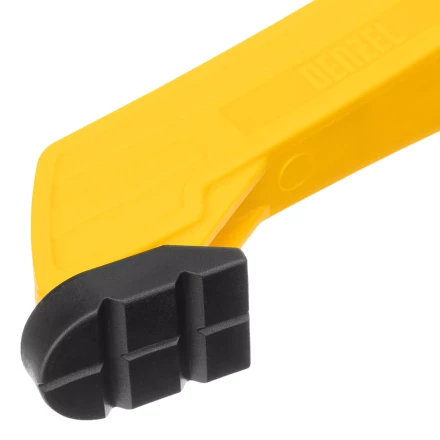 Струбцина клещеобразная Denzel, усиленная 100 х 80 мм, двухкомпонентные рукоятки, 20798 купить в Урае