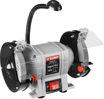 Станок точильный увеличенная мощность + лампа подсветки ЗТШМ-150-250 серия МАСТЕР купить в Урае