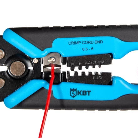 Автоматический многофункциональный стриппер КВТ WS-18 для снятия изоляции с проводов 0.05–10 мм(87581) купить в Урае