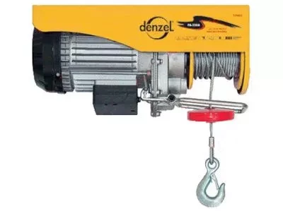 Тельфер электрический 1 т 1600 Вт  DENZEL 520155 купить в Урае