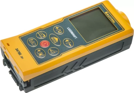 Дальномер лазерный LASER-KRAFT, дальность 5см - 70м, точность 1,5мм, KRAFTOOL 34760 34760_z01 купить в Урае