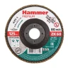 Круг Лепестковый Торцевой (КЛТ) HAMMER КЛТ 1 Ф125х22 Р60 213-035 купить в Урае