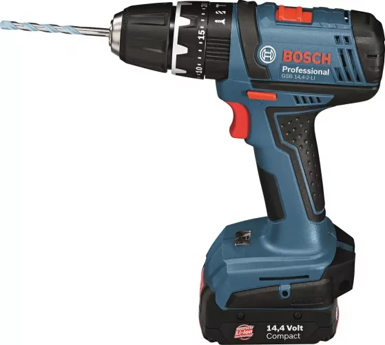 Аккумуляторная дрель BOSCH GSB 14,4-2 Li (0.601.9C7.001) купить в Урае