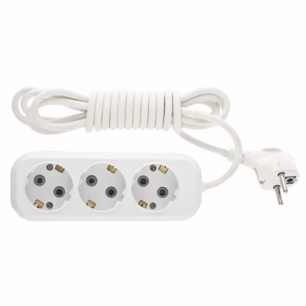 Удлинитель бытовой серия УХз-10-310 с заземлением 10м 3 роз. 10А DENZEL 95969 купить в Урае