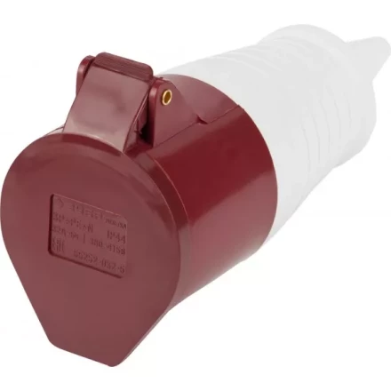 Розетка ЗУБР &quot;МАСТЕР&quot; переносная, 32A, 400B, 6ч 55252-032-5 купить в Урае