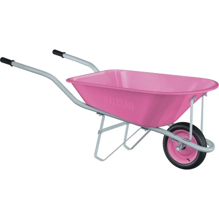 Тачка садовая Pink Line одноколесная объем 78 литров PALISAD 68969 купить в Урае