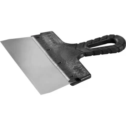 Шпатель ЗУБР "МАСТЕР" ФАСАДНЫЙ нержавеющее полотно, 200мм 10077-20