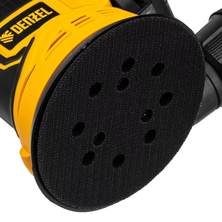 Машина шлифовальная эксцентриковая аккумуляторная Denzel 28470 COS-125, 18В Li-Ion купить в Урае