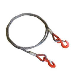 Буксир канатный TOR БТК 37,0 т 10,0 м опрессовка канат 28 мм (петля-петля) 1048760