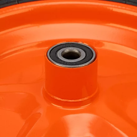 Колесо пневматическое усиленное, шина 8PR, 4.00-8 D400 мм, внутренний диаметр подшипника 12 мм, длина оси 90 мм Palisad купить в Урае