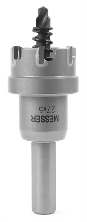 ТСТ коронка MESSER 27X5 с центрирующим сверлом и толкающей пружиной купить в Урае