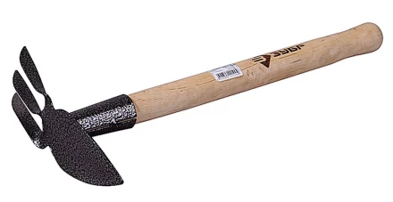 Мотыжка ЗУБР садовая комбинированная, лепесток + 3 зубца 4-39627 купить в Урае