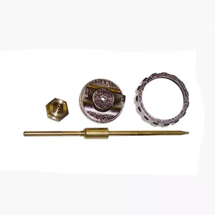 Ремкомплект для краскораспылителя 4 предмета: сопло 1,5 мм + игла + форсунка + зажим сопла  MATRIX 57382 купить в Урае