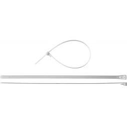 Хомуты нейлоновые ЗУБР "МАСТЕР" многоразовые, 7,5 мм x 300 мм, 100 шт 309240-75-300