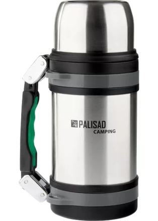 Термос универсальный туристический со складной ручкой 1500 мл PALISAD Camping 69533 купить в Урае