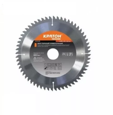 Диск пильный по дереву PROFESSIONAL 350 х 50 х 3.2 мм 80Т КРАТОН 1 06 03 039 купить в Урае
